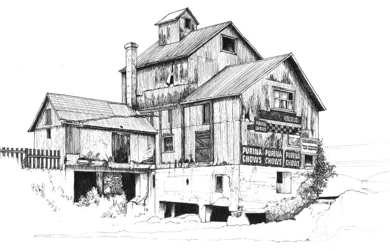Chisolm’s Mill Sketch