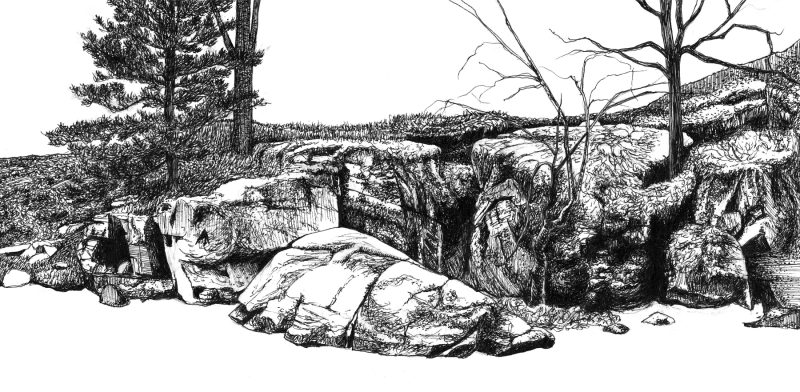 Cold River Sketch