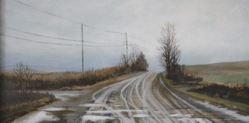 Tire Tracks & Pot Holes